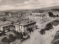 Mažuranićev trg, Trg kralja Aleksandra (današnji Trg Republike Hrvatske), oko 1930. godine
